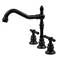 Novatto MILLER Widespread 2-Handle Lavatory Faucet in Oil Rubbed Bronze with Drain NBF-101ORB-PUD - alternate 2